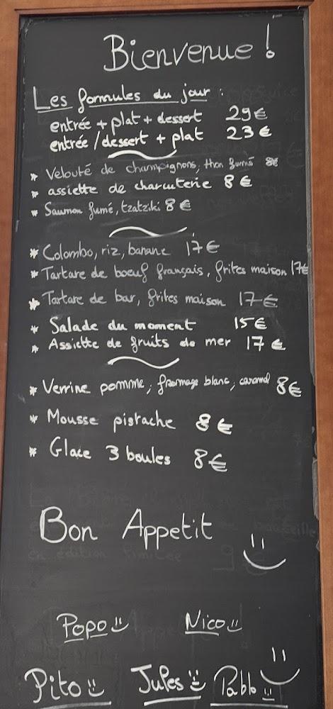 L'effet mer - Menu Image 1